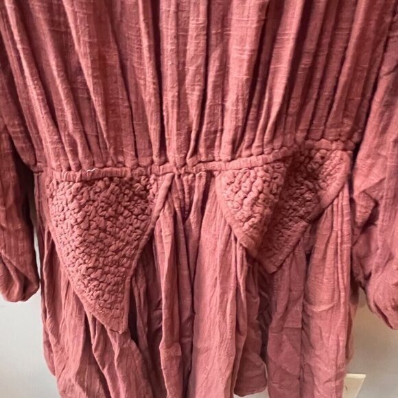 New Free People Gaia Mini Dress- Size‎ M - Picture 5 of 7